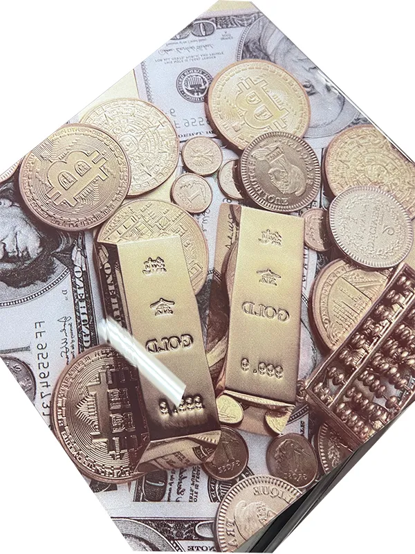زجاج مطبوع رقمياً بتقنية الأبعاد الثلاثية