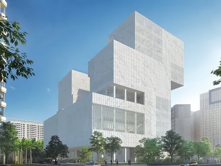 برج مركزBao'an للثقافة والفنون في Shenzhen